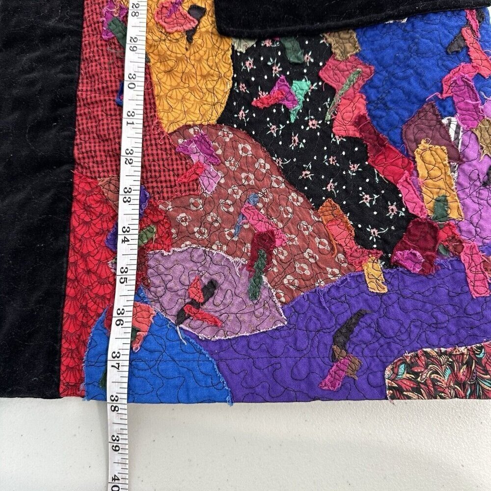 Dopamine Jacket Kimono Patchwork Colorful Size XL‎ - image 11